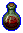 Bottiglia di succo d'uva
