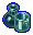 Conical flasks