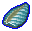 Blue fish fillet