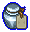 Porcelain funeral urn